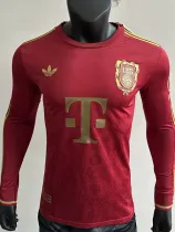 2024-25 Bayern 125th Anniversary Long Sleeve Player Version Soccer Jersey (长袖球员)