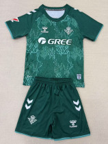 2025-26 Real Betis Dark Green Kids Soccer Jersey