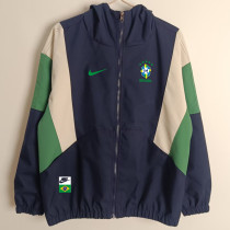 2024-25 Brazil Royal blue Windbreaker
