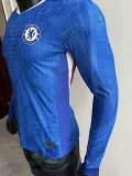 2025-26 CHE Home Long Sleeve Player Version Soccer Jersey (长袖球员)