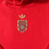 2025-26 Bayern 125th Anniversary Red Hoody 红色(加绒)