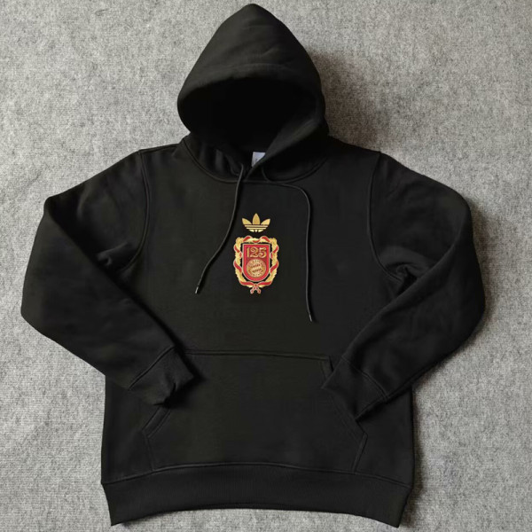 2025-26 Bayern 125th Anniversary Black Hoody 黑色(加绒)