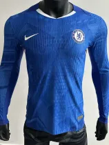 2025-26 CHE Home Long Sleeve Player Version Soccer Jersey (长袖球员)