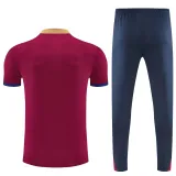 2025-26 BAR Jujube red Polo Tracksuit