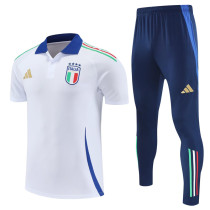 2025-26 Italy White Polo Tracksuit