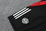 2025-26 Man Utd Black Tank top and shorts suit