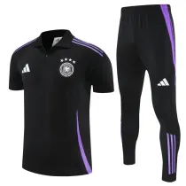 2025-26 Germany Black Polo Tracksuit