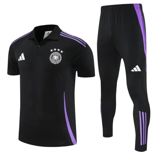 2025-26 Germany Black Polo Tracksuit