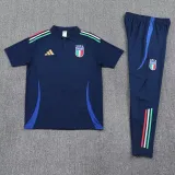 2025-26 Italy Royal blue Polo Tracksuit