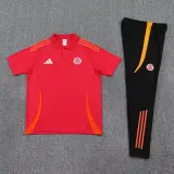 2025-26 Bayern Red Polo Tracksuit