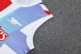 2025-26 ARS White Tank top and shorts suit