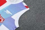 2025-26 ARS White Tank top and shorts suit