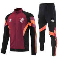 2025-26 River Plate Jujube red Jacket Tracksuit