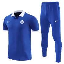 2025-26 INT Fancy blue Polo Tracksuit