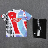 2025-26 ARS White Training Short Suit