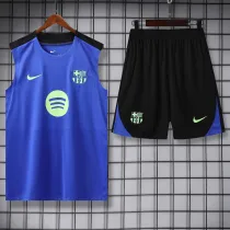 2025-26 BAR Blue Tank top and shorts suit