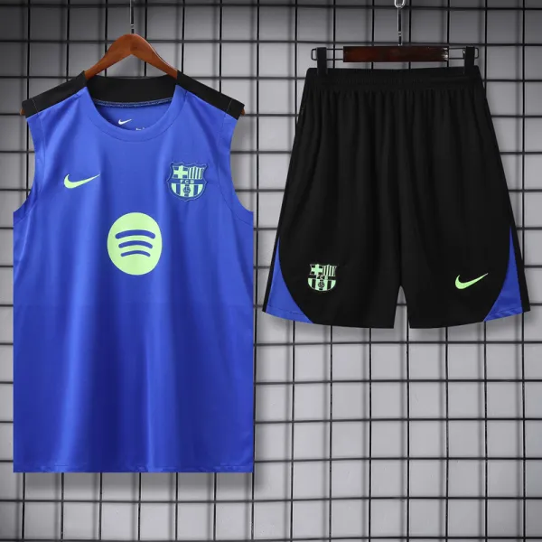 2025-26 BAR Blue Tank top and shorts suit