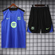 2025-26 BAR Blue Tank top and shorts suit