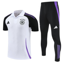 2025-26 Germany White Polo Tracksuit