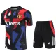 2025-26 Man Utd Black Training Short Suit