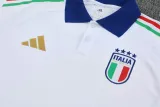 2025-26 Italy White Polo Tracksuit
