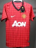 2012-2013 Man Utd Home Player Version 球员 Retro Soccer Jersey