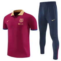 2025-26 BAR Jujube red Polo Tracksuit