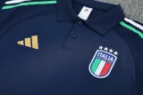 2025-26 Italy Royal blue Polo Tracksuit