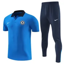 2025-26 CHE Fancy blue Polo Tracksuit