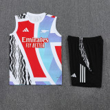 2025-26 ARS White Tank top and shorts suit