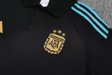 2025-26 Argentina Black Polo Tracksuit