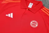 2025-26 Bayern Red Polo Tracksuit