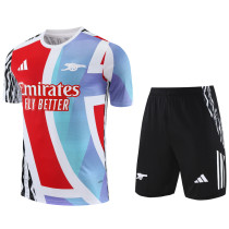 2025-26 ARS White Training Short Suit
