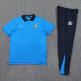 2025-26 CHE Fancy blue Polo Tracksuit