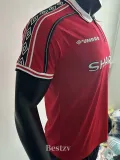 1998-1999 Man Utd Home Player Version Retro Soccer Jersey