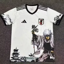 2025-26 Japan White Special Edition Fans Soccer Jersey 银魂