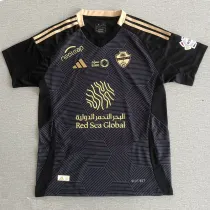 2024-25 Al-Ahli Saudi Black Fans Soccer Jersey