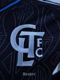 2025-26 CHarlotte FC Away Player Version Soccer Jersey