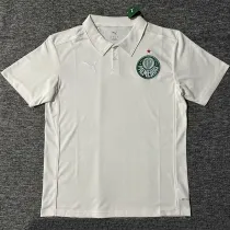 2025-26 Palmeiras White Polo Short Sleeve