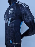 2025-26 CHarlotte FC Away Player Version Soccer Jersey