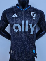 2025-26 CHarlotte FC Away Player Version Soccer Jersey