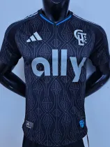 2025-26 CHarlotte FC Away Player Version Soccer Jersey