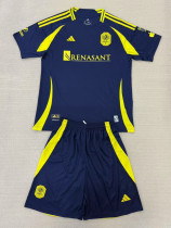2025-26 Nashville SC Away Kids Soccer Jersey (带章)
