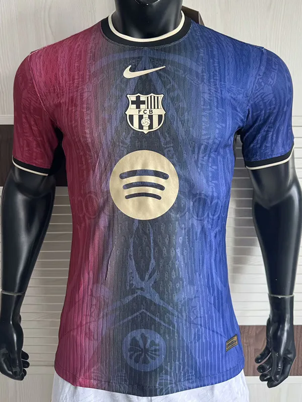 2025-26 BAR Blue Red Special Edition Player Version Training Shirts