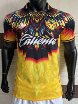 2025-26 Club America Yellow Special Edition Player Version Soccer Jersey *三叶草