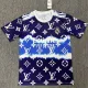 2025-26 RMA Purple Blue Special Edition Fans Training Shirts (L)