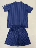 2025-26 JUV Royal blue Retro Edition Kids Soccer Jersey