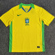 2025-26 Brazil Home Fans Soccer Jersey (带星)