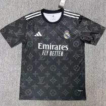2025-26 RMA Black Special Edition Fans Training Shirts *L