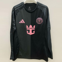 2025-26 Inter Miami Away Long Sleeve Soccer Jersey (长袖)